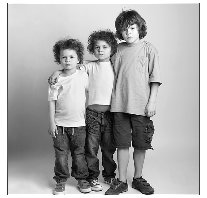 3 Jungs - fotografiert von Roswitha Kaster - Riol